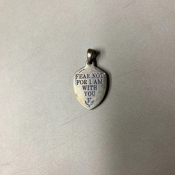 James Avery Silver Cross Shield Pendant - Picture 4 of 5